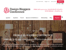 Tablet Screenshot of design-bloggers-conference.com